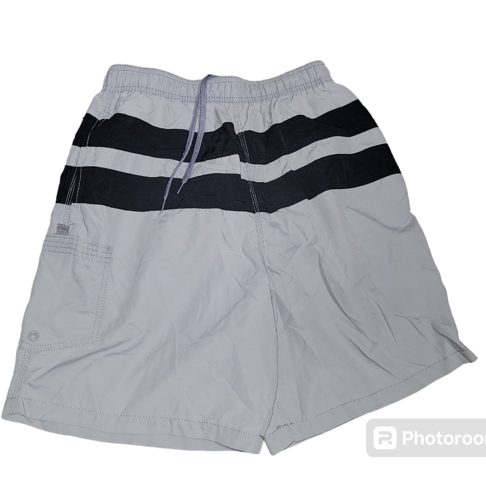 Islander Swim Trunks Mens SMALL Built-in Brief Pockets Vacation Vibe Beach Pool